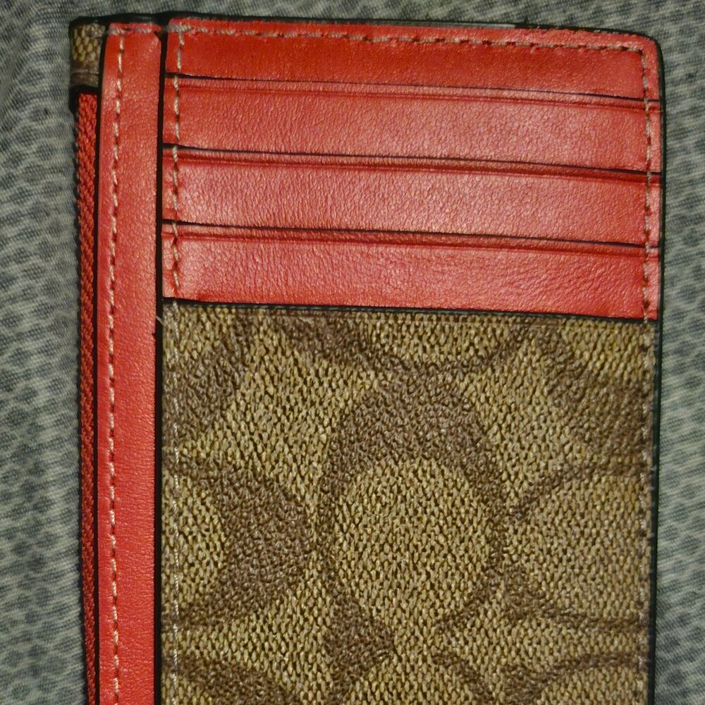 Coach card wallet